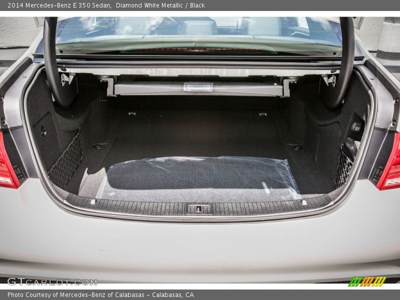 Diamond White Metallic / Black 2014 Mercedes-Benz E 350 Sedan