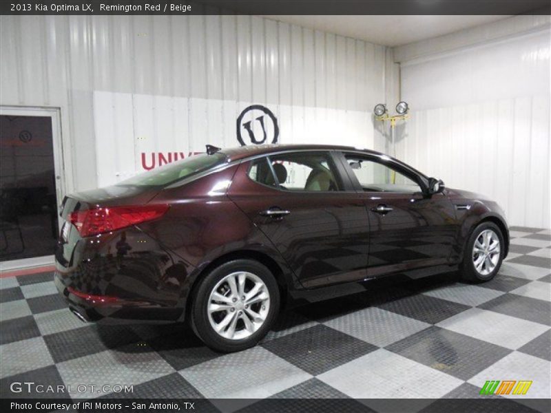 Remington Red / Beige 2013 Kia Optima LX