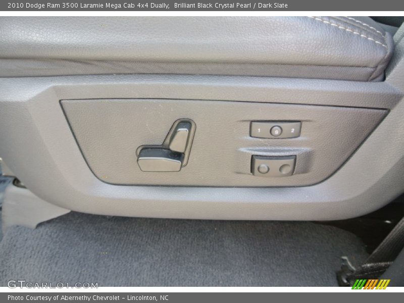Brilliant Black Crystal Pearl / Dark Slate 2010 Dodge Ram 3500 Laramie Mega Cab 4x4 Dually