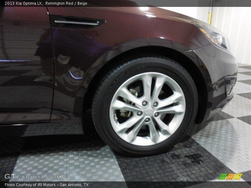 Remington Red / Beige 2013 Kia Optima LX