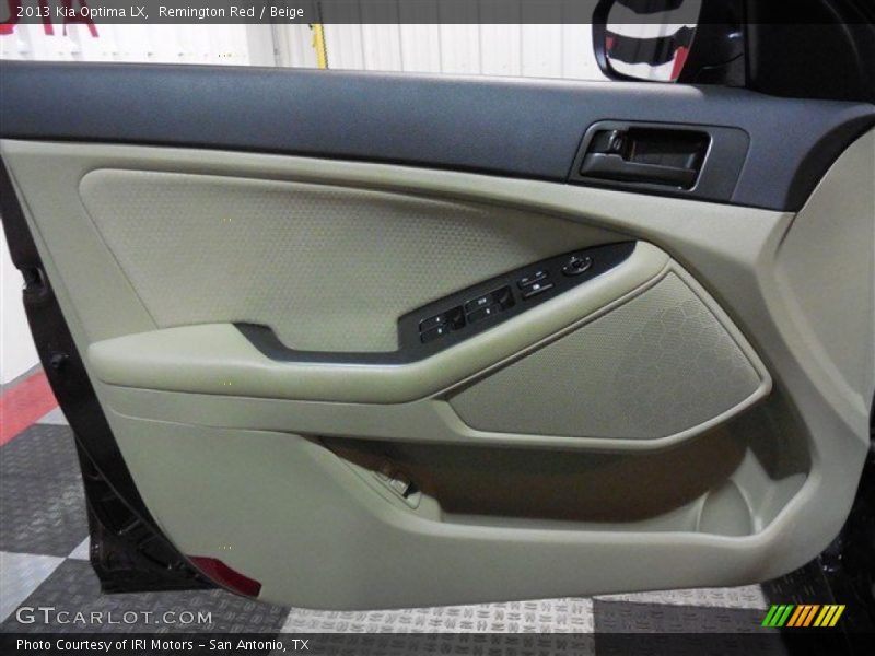 Remington Red / Beige 2013 Kia Optima LX