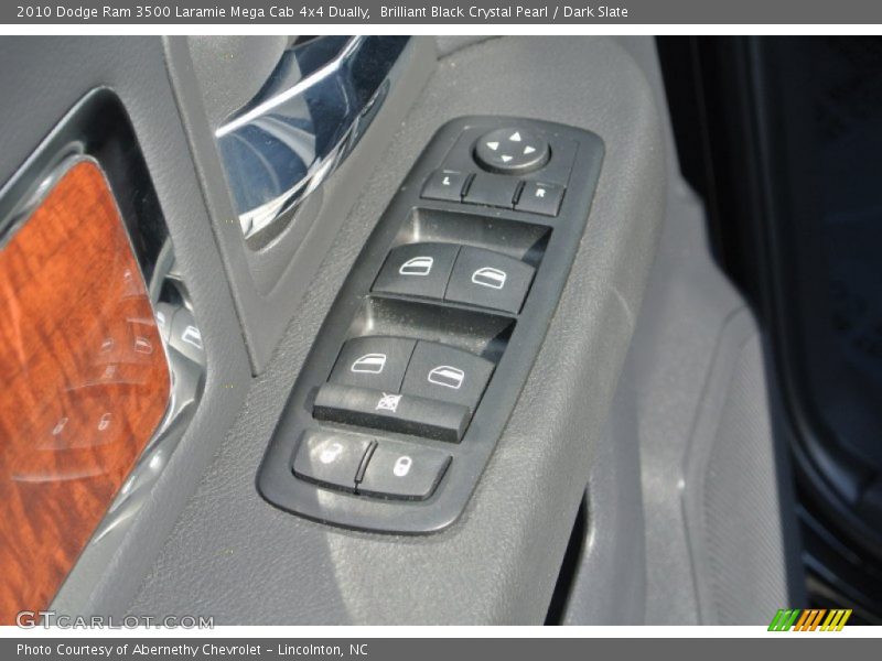 Brilliant Black Crystal Pearl / Dark Slate 2010 Dodge Ram 3500 Laramie Mega Cab 4x4 Dually