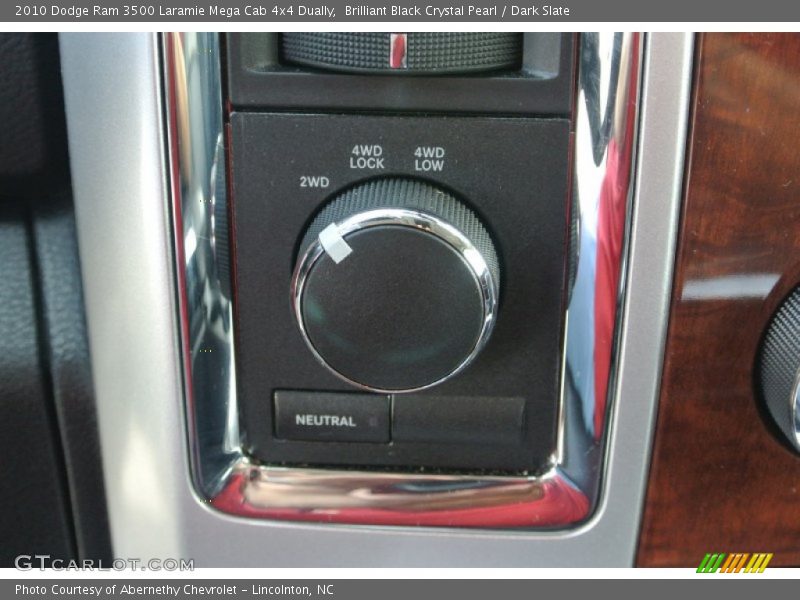 Brilliant Black Crystal Pearl / Dark Slate 2010 Dodge Ram 3500 Laramie Mega Cab 4x4 Dually