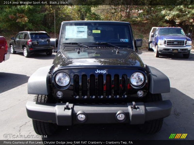 Black / Black 2014 Jeep Wrangler Sport 4x4