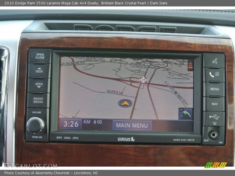 Brilliant Black Crystal Pearl / Dark Slate 2010 Dodge Ram 3500 Laramie Mega Cab 4x4 Dually