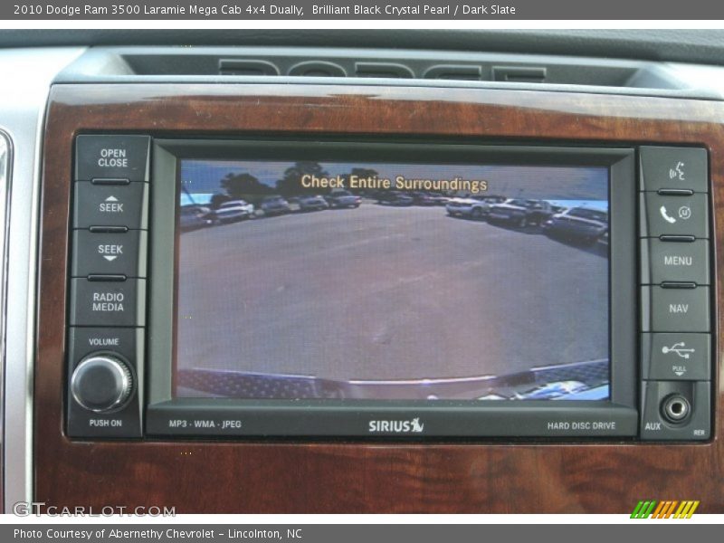 Brilliant Black Crystal Pearl / Dark Slate 2010 Dodge Ram 3500 Laramie Mega Cab 4x4 Dually