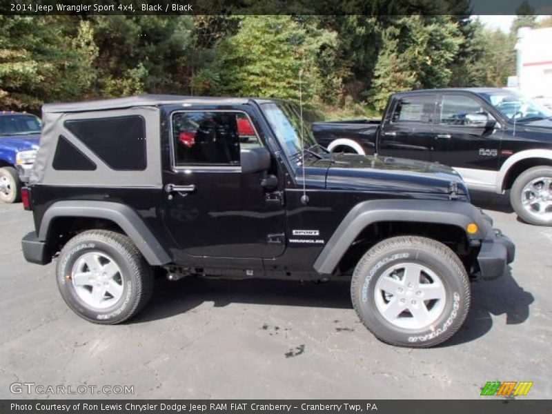 Black / Black 2014 Jeep Wrangler Sport 4x4