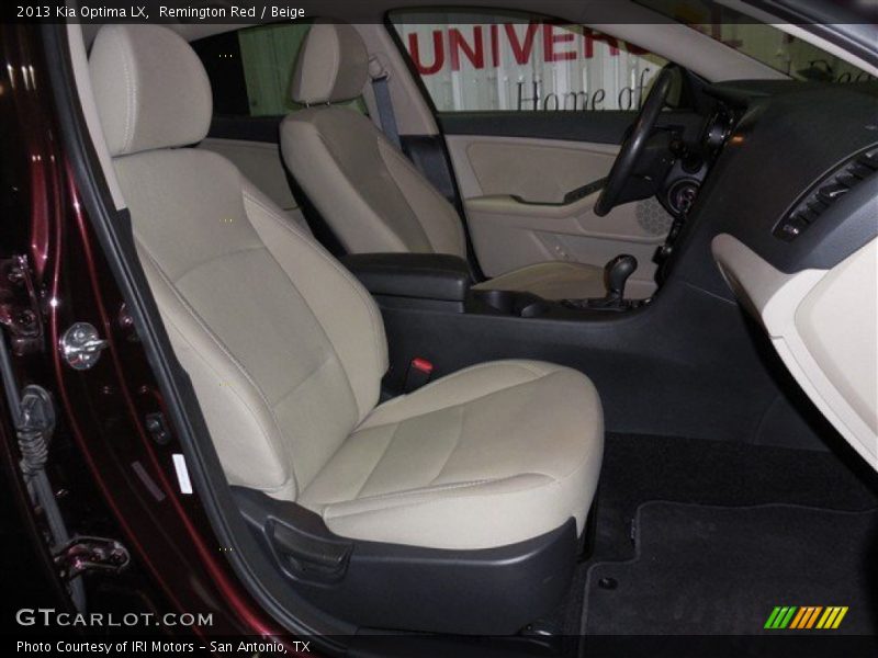 Remington Red / Beige 2013 Kia Optima LX