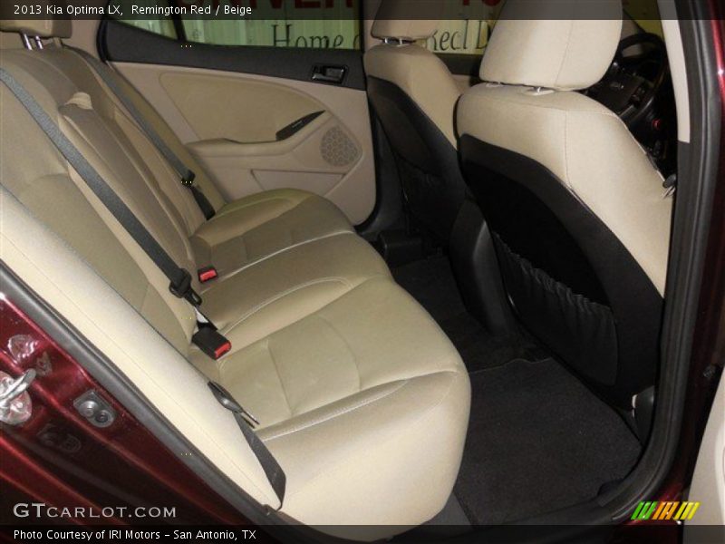 Remington Red / Beige 2013 Kia Optima LX