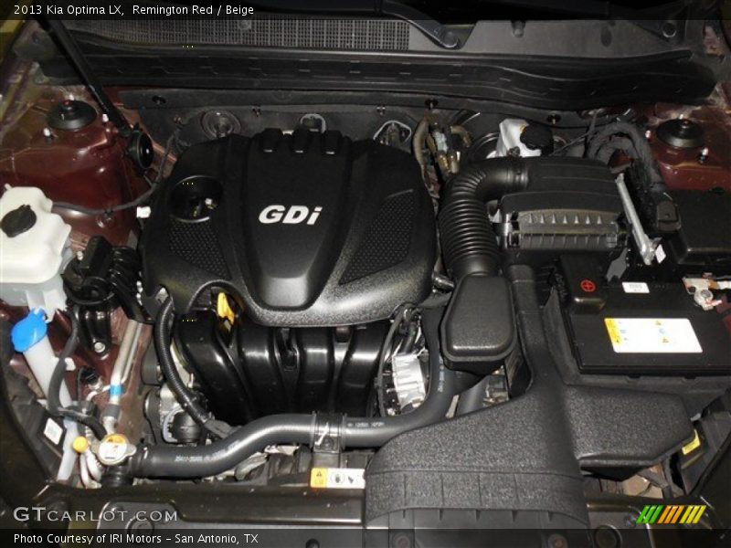 Remington Red / Beige 2013 Kia Optima LX