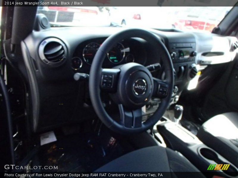 Black / Black 2014 Jeep Wrangler Sport 4x4