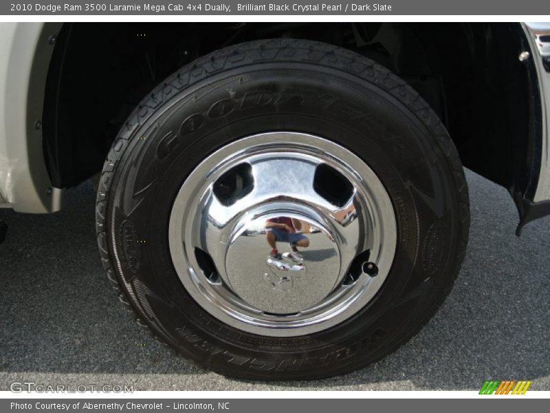 Brilliant Black Crystal Pearl / Dark Slate 2010 Dodge Ram 3500 Laramie Mega Cab 4x4 Dually