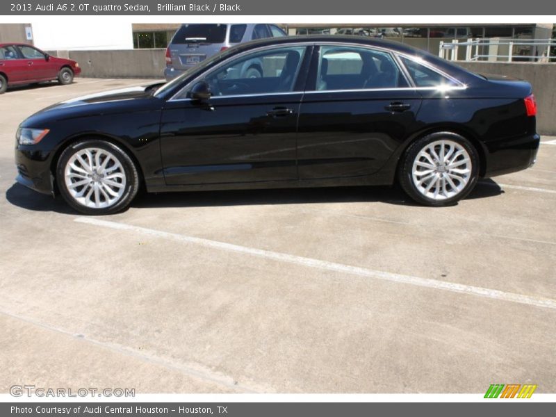 Brilliant Black / Black 2013 Audi A6 2.0T quattro Sedan