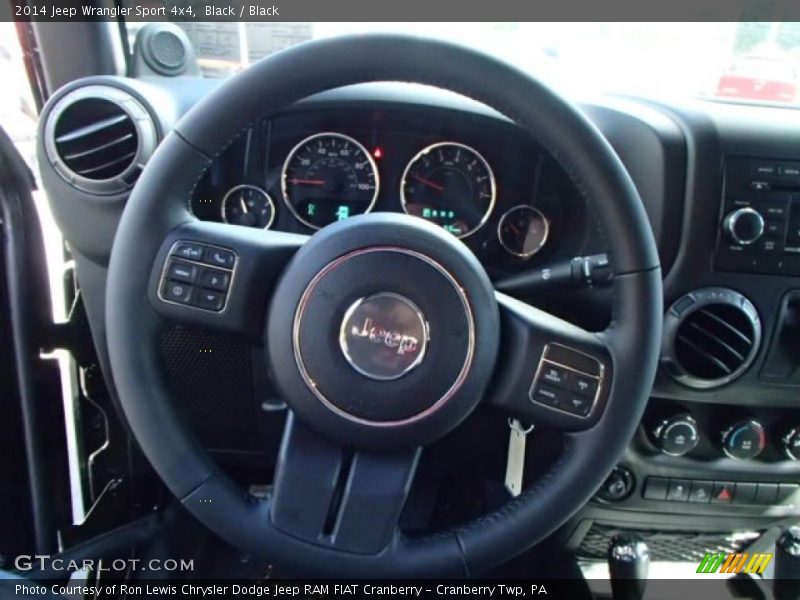 Black / Black 2014 Jeep Wrangler Sport 4x4