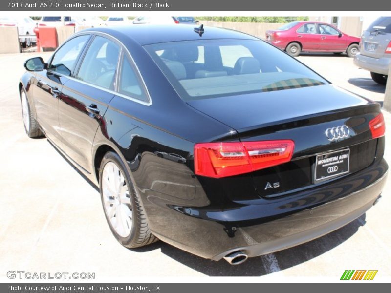 Brilliant Black / Black 2013 Audi A6 2.0T quattro Sedan