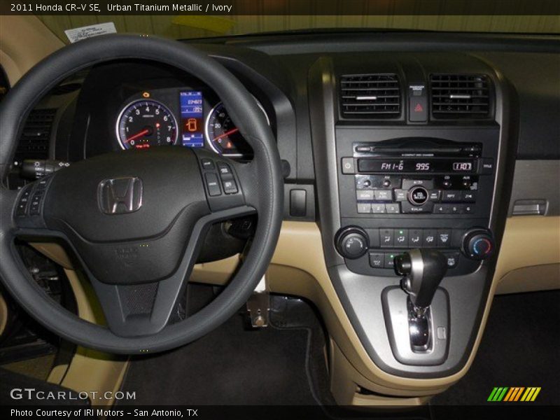 Urban Titanium Metallic / Ivory 2011 Honda CR-V SE