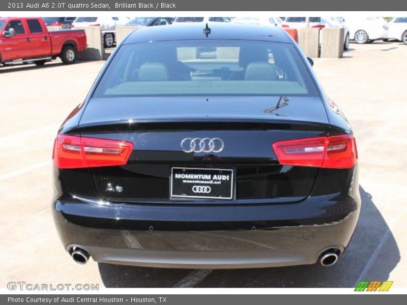 Brilliant Black / Black 2013 Audi A6 2.0T quattro Sedan