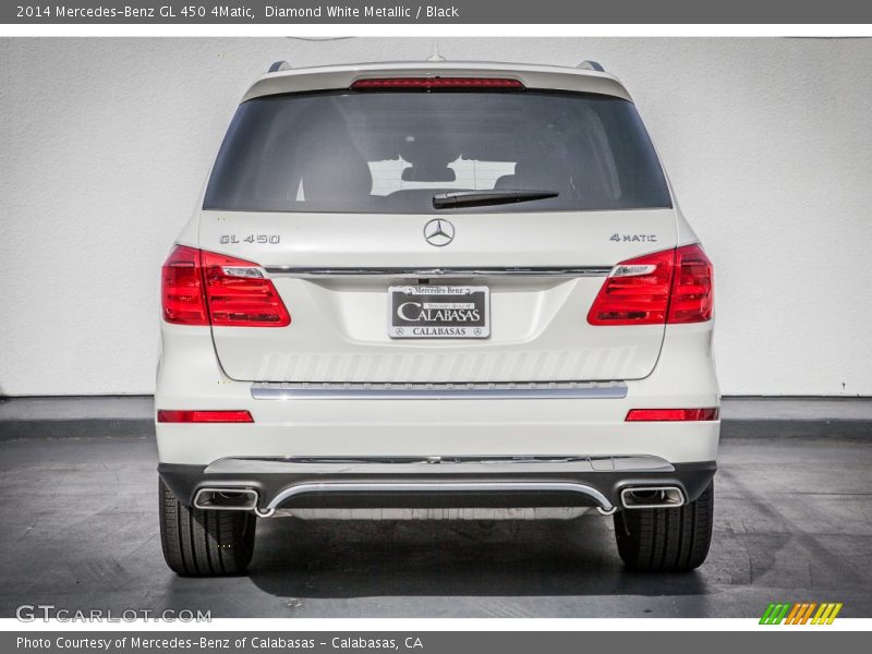 Diamond White Metallic / Black 2014 Mercedes-Benz GL 450 4Matic