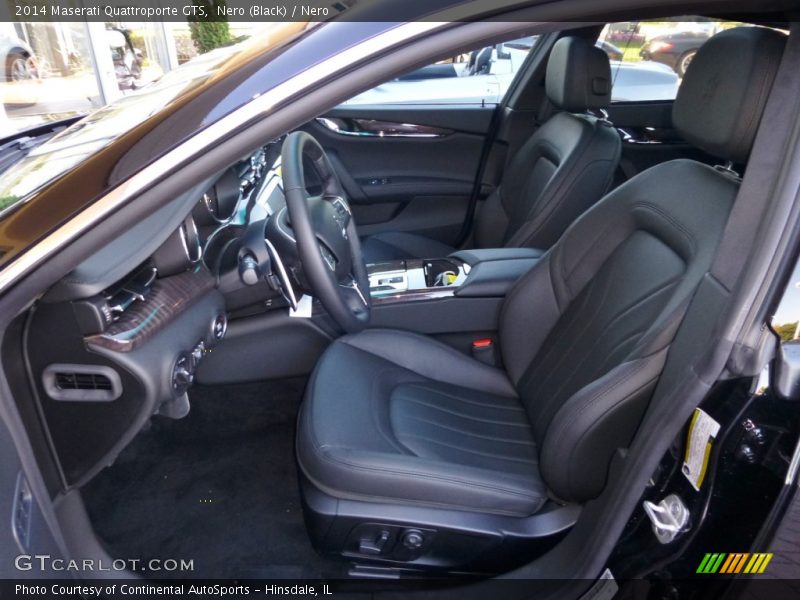 Front Seat of 2014 Quattroporte GTS