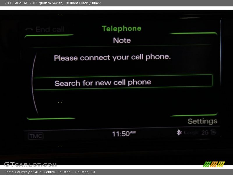 Brilliant Black / Black 2013 Audi A6 2.0T quattro Sedan
