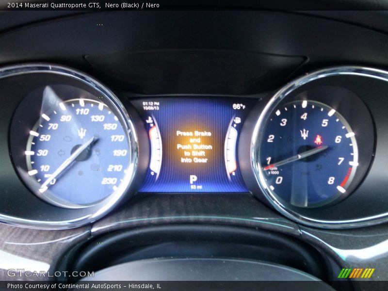  2014 Quattroporte GTS GTS Gauges