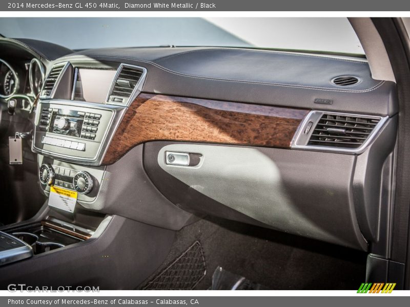 Diamond White Metallic / Black 2014 Mercedes-Benz GL 450 4Matic