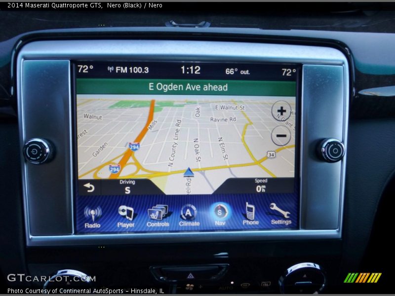 Navigation of 2014 Quattroporte GTS