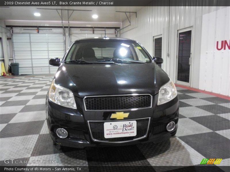 Black Granite Metallic / Charcoal 2009 Chevrolet Aveo Aveo5 LT