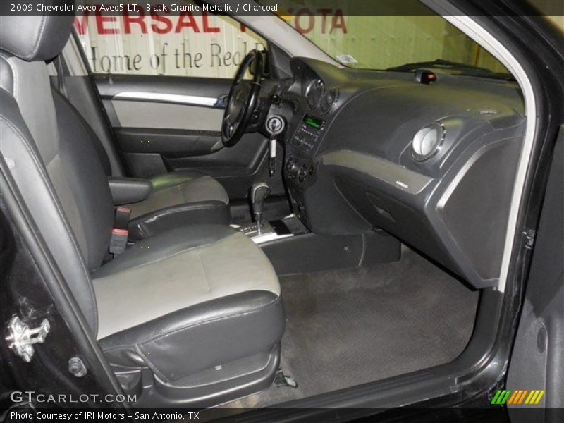Black Granite Metallic / Charcoal 2009 Chevrolet Aveo Aveo5 LT
