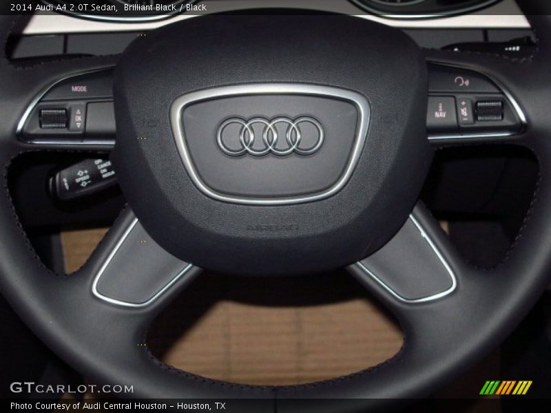 Brilliant Black / Black 2014 Audi A4 2.0T Sedan