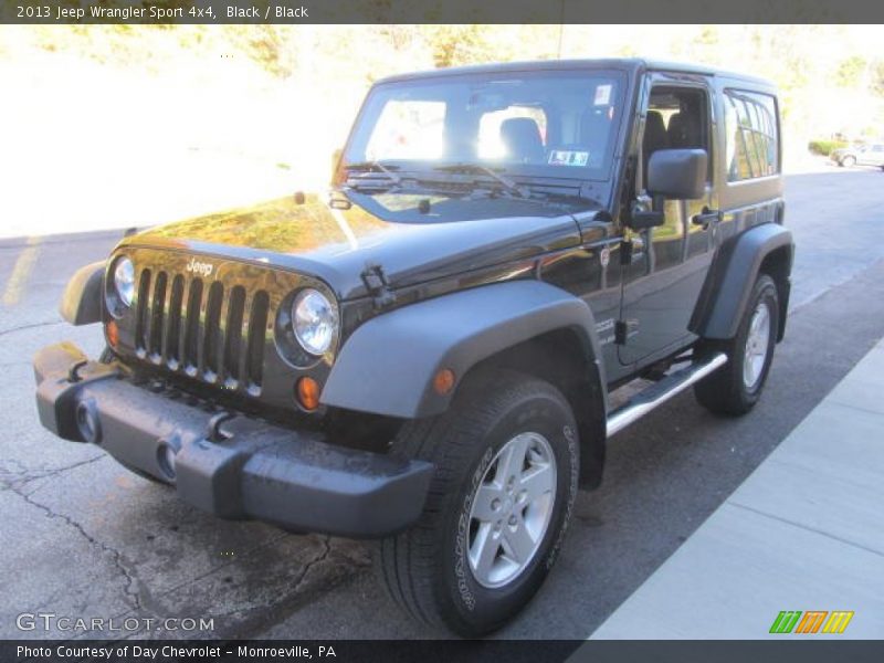 Black / Black 2013 Jeep Wrangler Sport 4x4