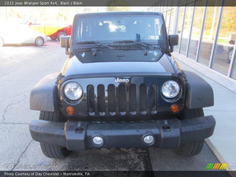 Black / Black 2013 Jeep Wrangler Sport 4x4