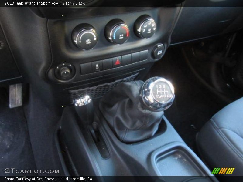 Black / Black 2013 Jeep Wrangler Sport 4x4