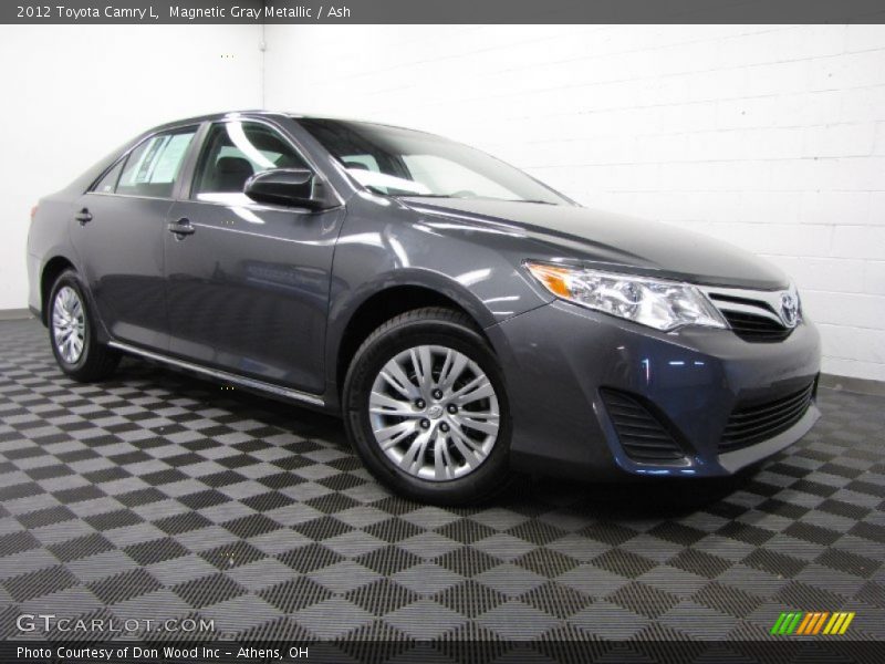 Magnetic Gray Metallic / Ash 2012 Toyota Camry L