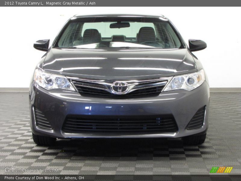 Magnetic Gray Metallic / Ash 2012 Toyota Camry L