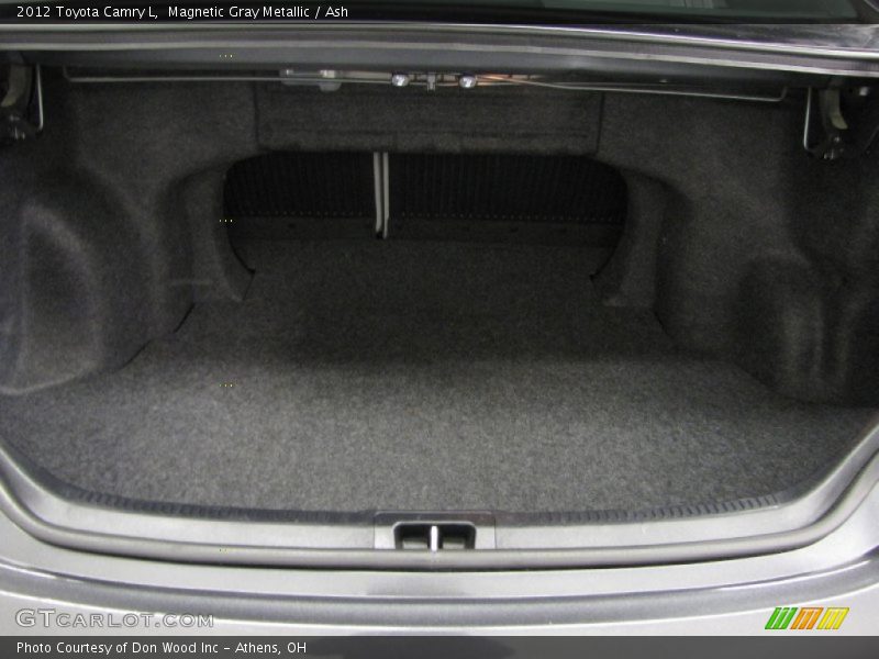 Magnetic Gray Metallic / Ash 2012 Toyota Camry L