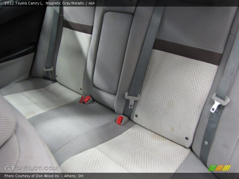 Magnetic Gray Metallic / Ash 2012 Toyota Camry L