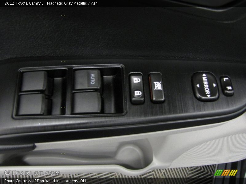 Magnetic Gray Metallic / Ash 2012 Toyota Camry L