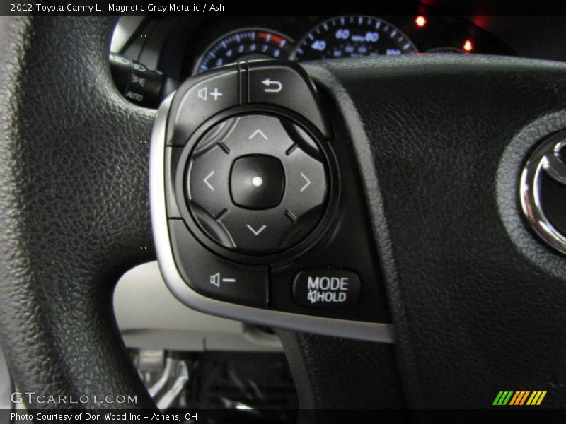 Magnetic Gray Metallic / Ash 2012 Toyota Camry L