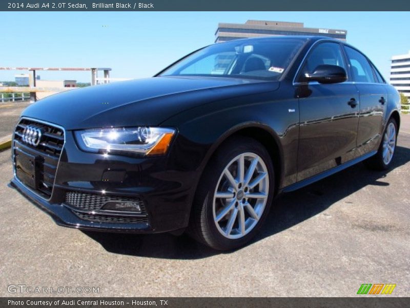 Brilliant Black / Black 2014 Audi A4 2.0T Sedan
