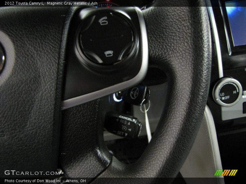 Magnetic Gray Metallic / Ash 2012 Toyota Camry L