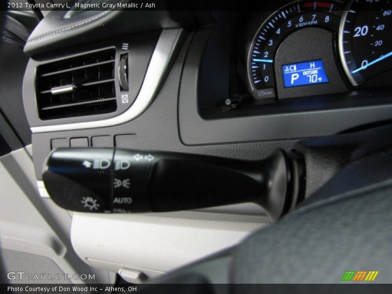 Magnetic Gray Metallic / Ash 2012 Toyota Camry L