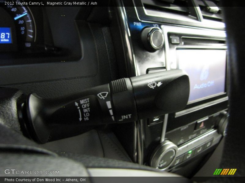Magnetic Gray Metallic / Ash 2012 Toyota Camry L