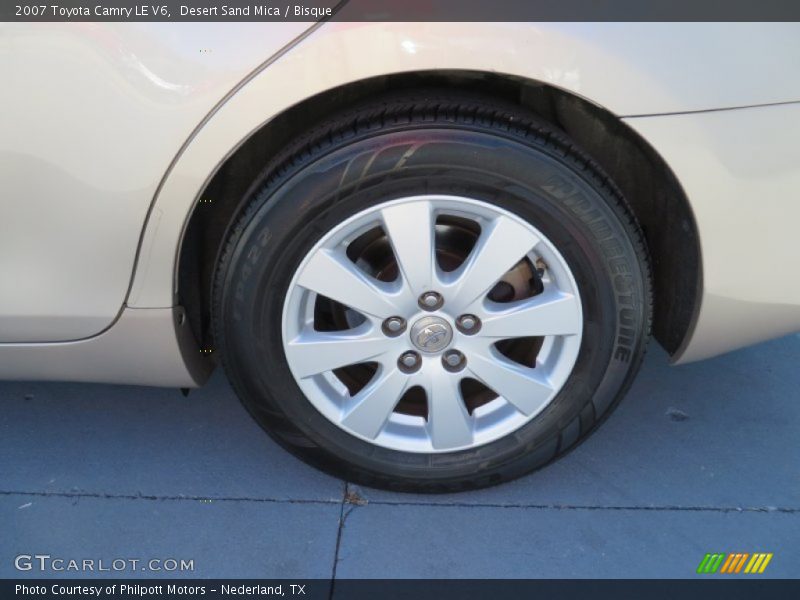 Desert Sand Mica / Bisque 2007 Toyota Camry LE V6