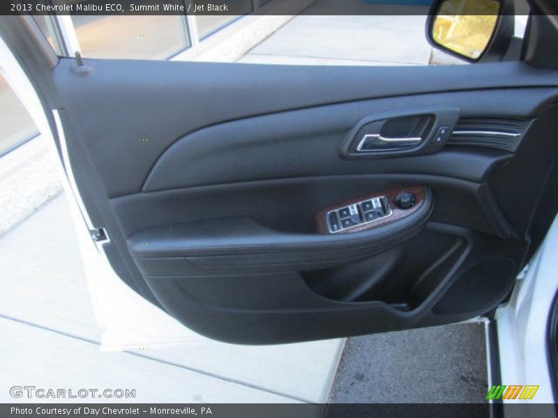 Summit White / Jet Black 2013 Chevrolet Malibu ECO