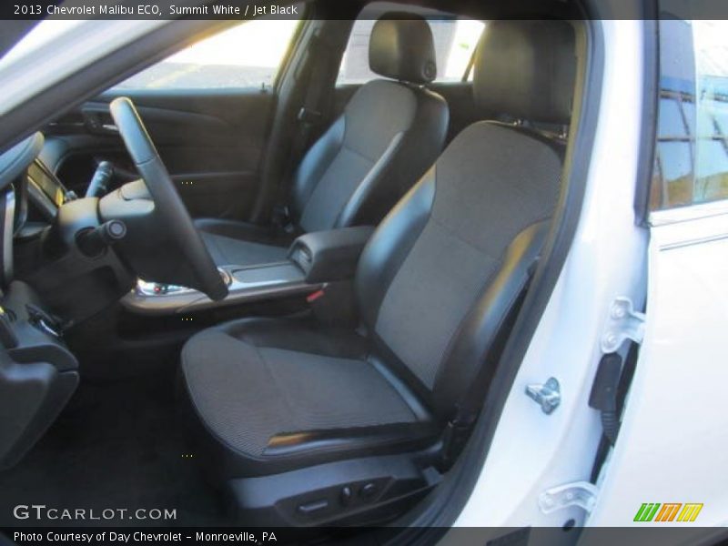 Summit White / Jet Black 2013 Chevrolet Malibu ECO