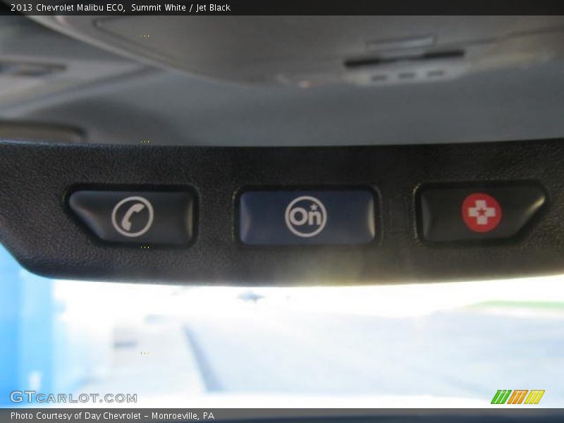 Summit White / Jet Black 2013 Chevrolet Malibu ECO
