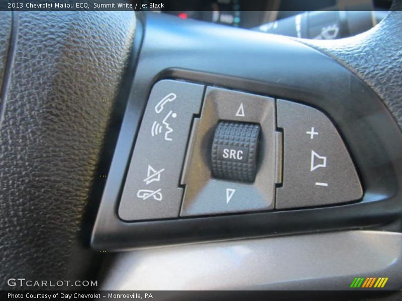 Summit White / Jet Black 2013 Chevrolet Malibu ECO