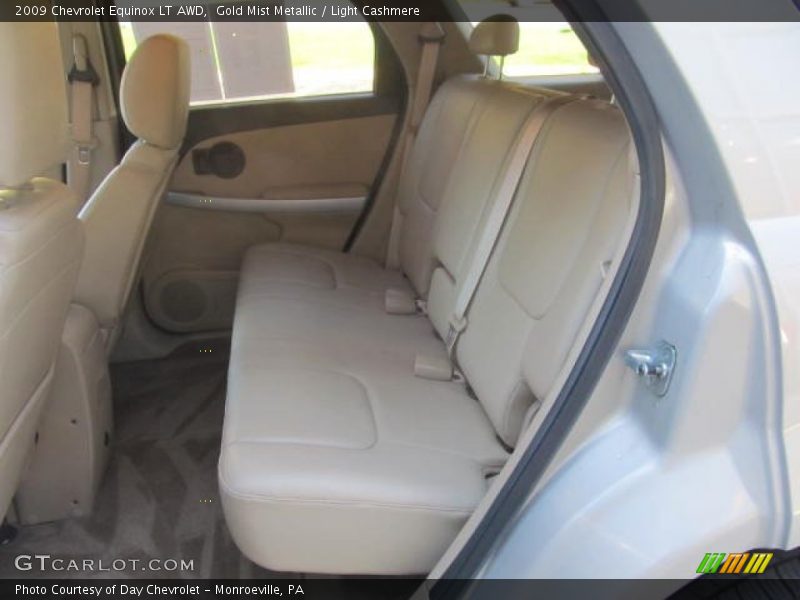 Gold Mist Metallic / Light Cashmere 2009 Chevrolet Equinox LT AWD