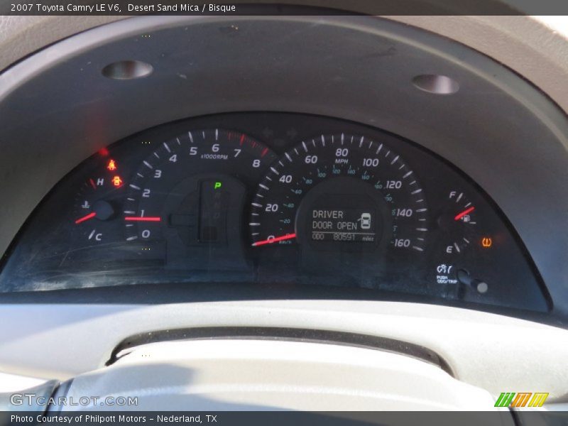 Desert Sand Mica / Bisque 2007 Toyota Camry LE V6